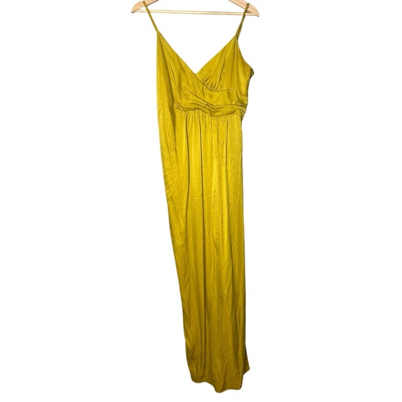 NBD Saanvi Gown Slip Dress in Vibrant Mustard Yellow Size Large - Picture 7 of 12
